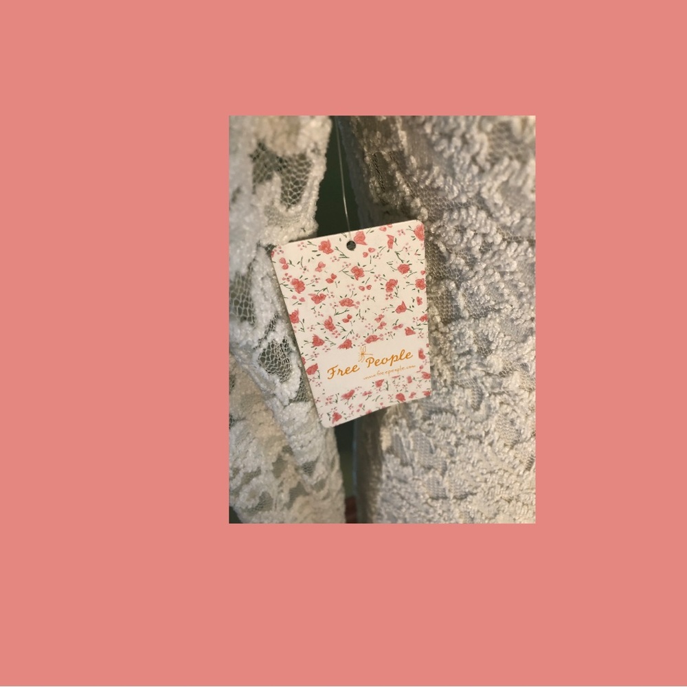 🔥NWT🔥 Flirt For You Women’s Alabaster Lace Dress from Free People - Picture 4 of 6